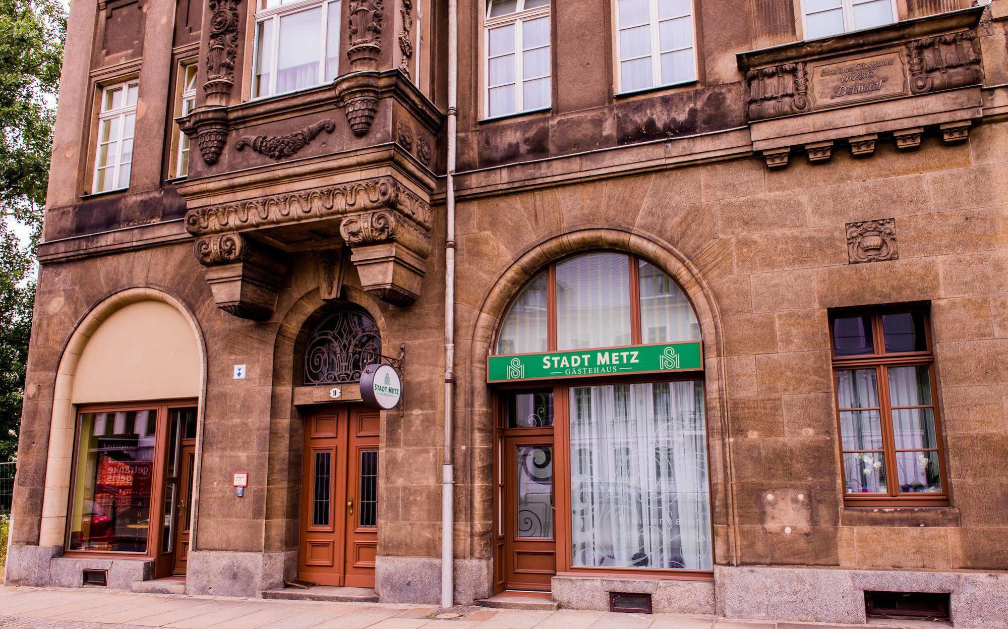Apartmenthaus Stadt Metz Dresden Exterior foto
